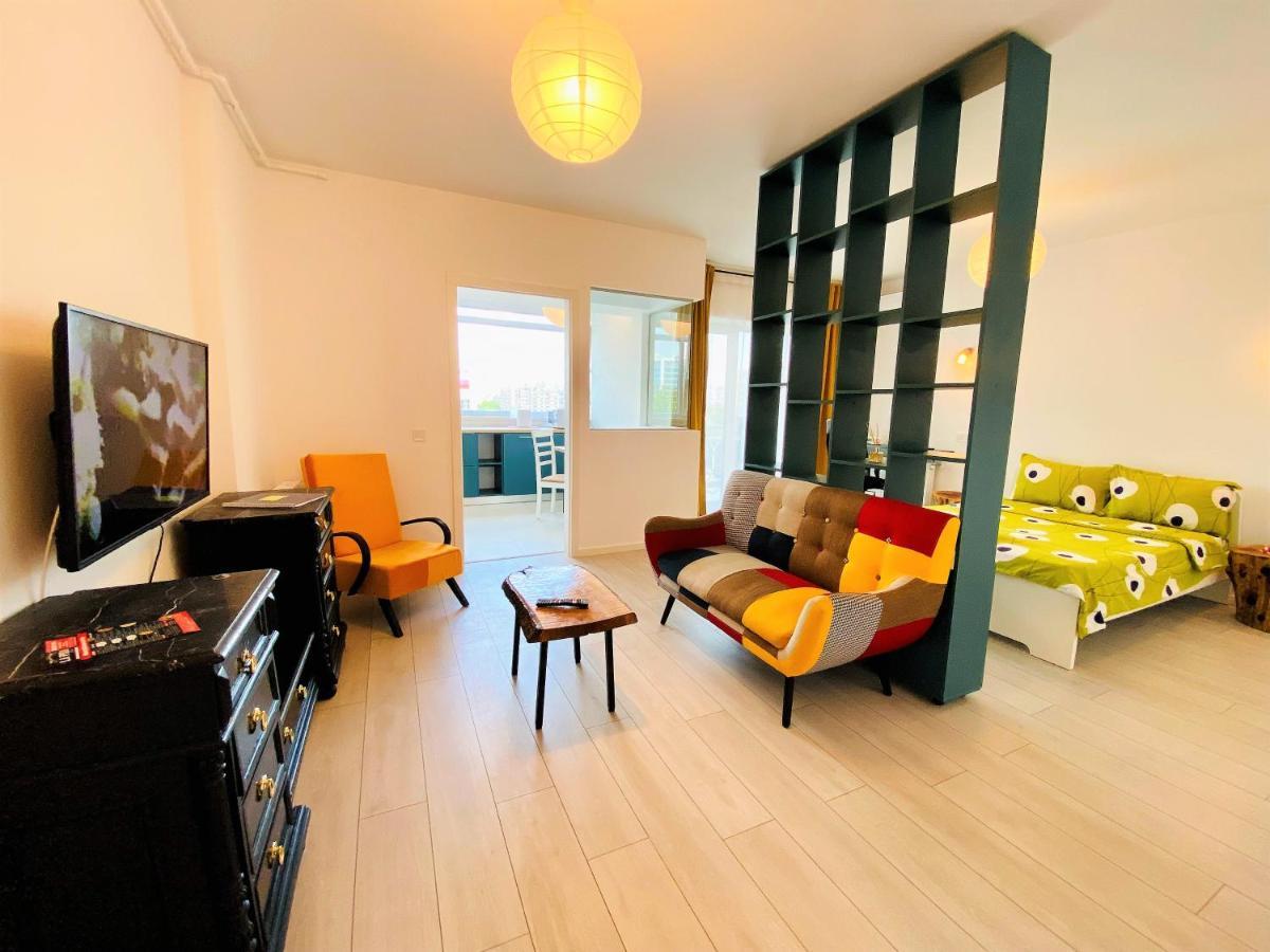 Plaza View Studio บูคาเรสต์ ภายนอก รูปภาพ